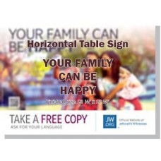 HPHF - "Your Family Can Be Happy" - Table